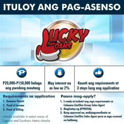 negosyo loan in cebuana lhuillier|The Process of Applying for a Business Loan .
